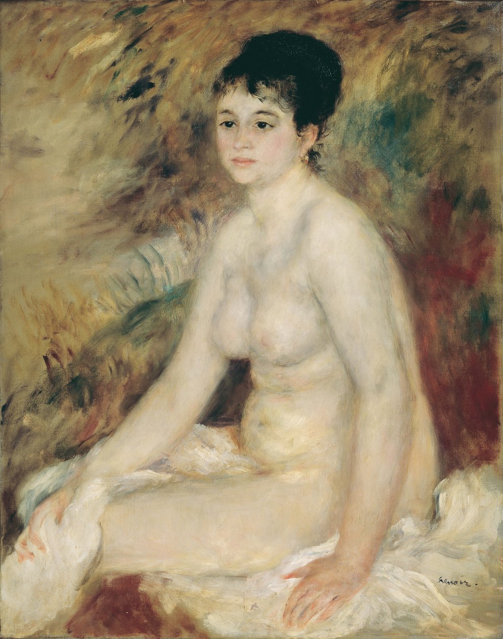 Po kąpieli, 1876. autorstwa Pierre Auguste Renoir