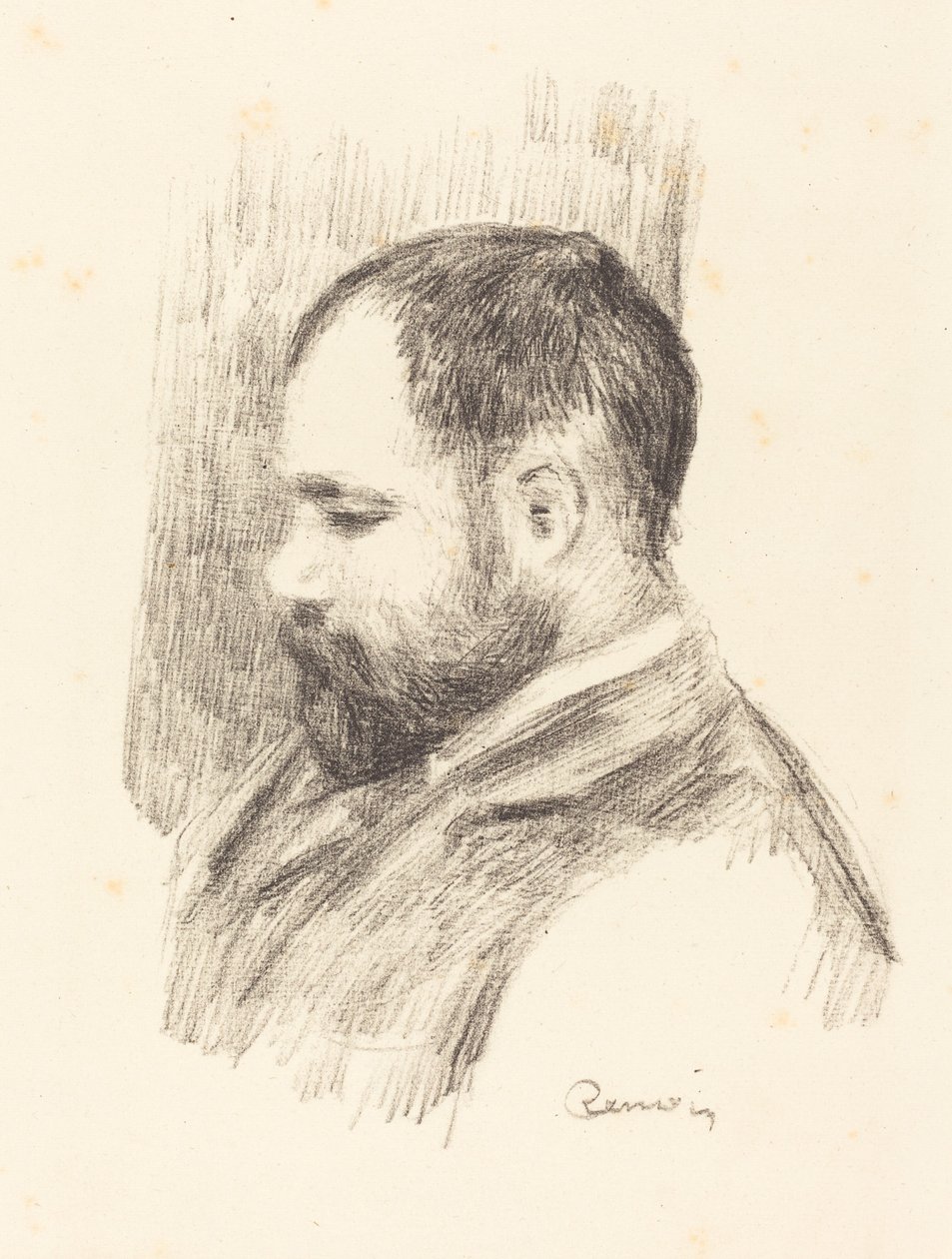 Ambroise Vollard, 1904. autorstwa Pierre Auguste Renoir