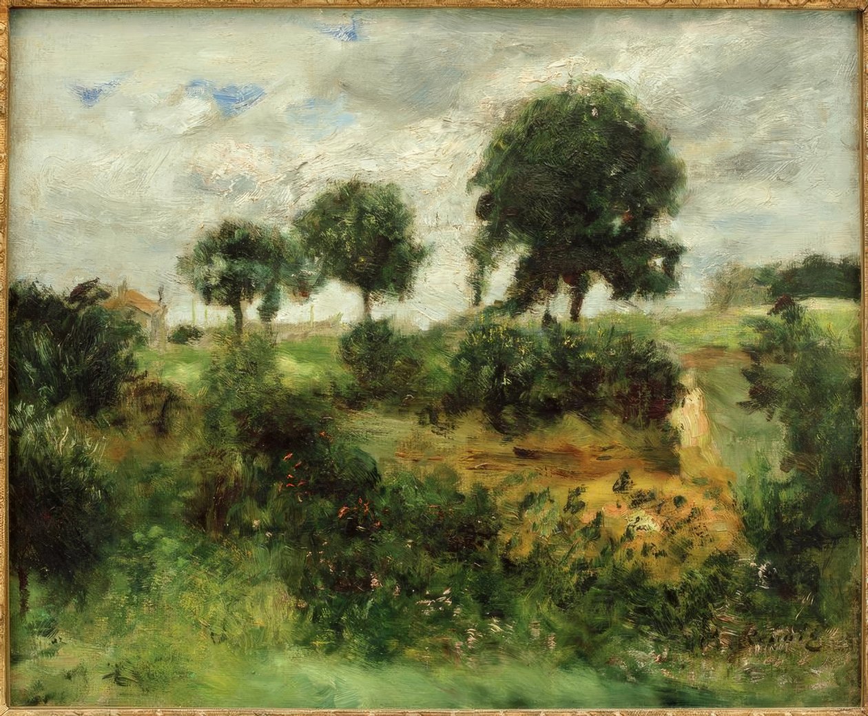 Po burzy. autorstwa Pierre Auguste Renoir