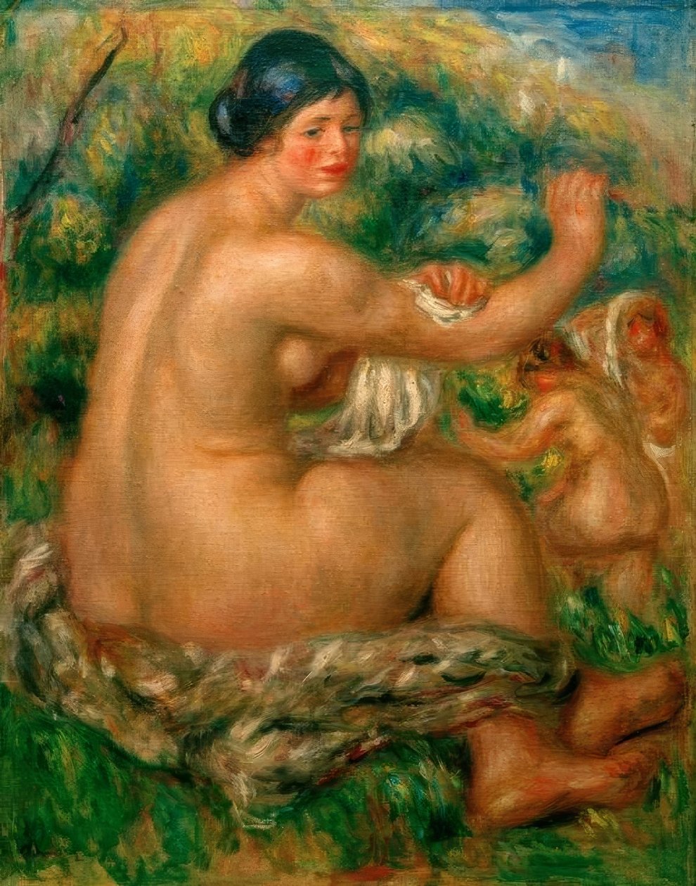 Po kąpieli autorstwa Pierre Auguste Renoir
