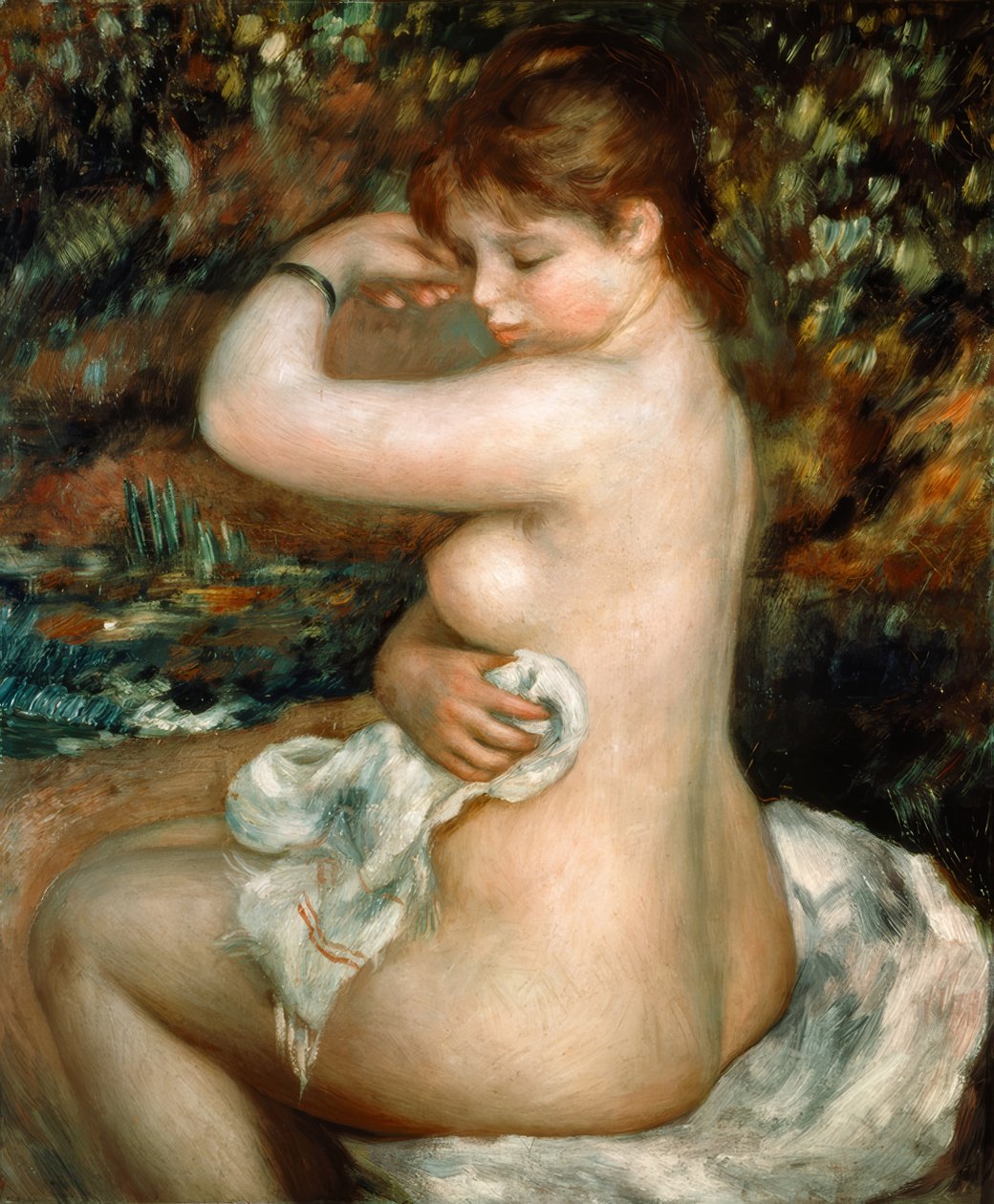 Po kąpieli autorstwa Pierre Auguste Renoir