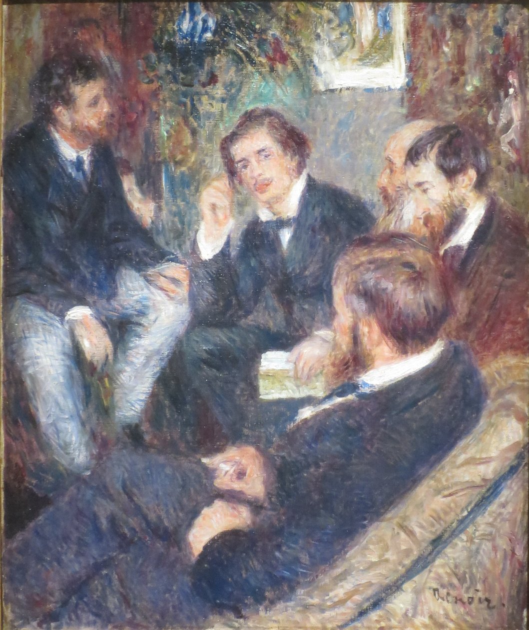 W domu Renoira, rue St. Georges autorstwa Pierre Auguste Renoir