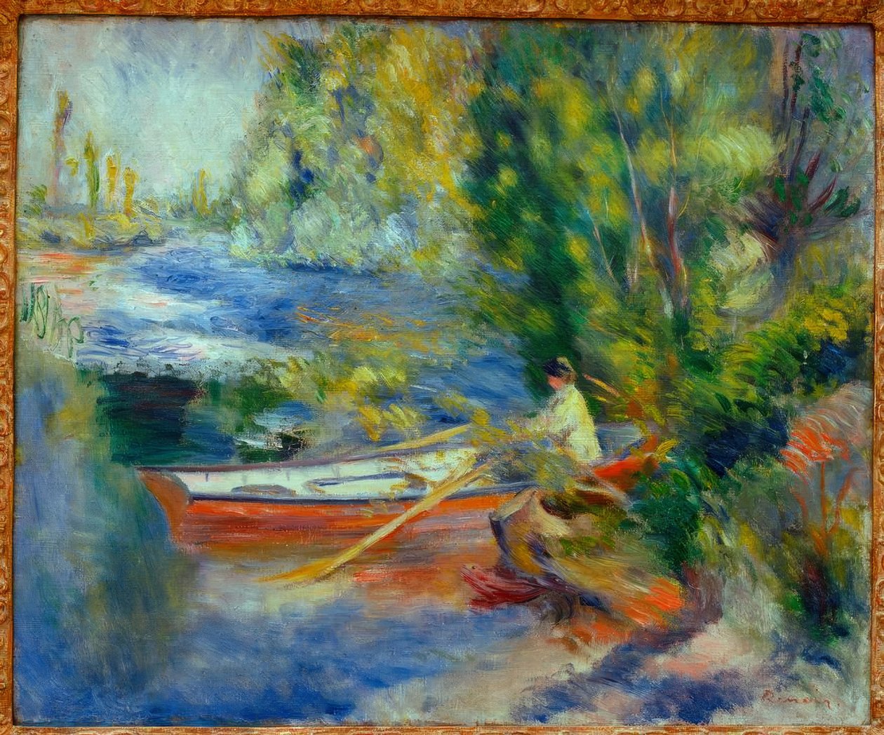 Na skraju wody autorstwa Pierre Auguste Renoir