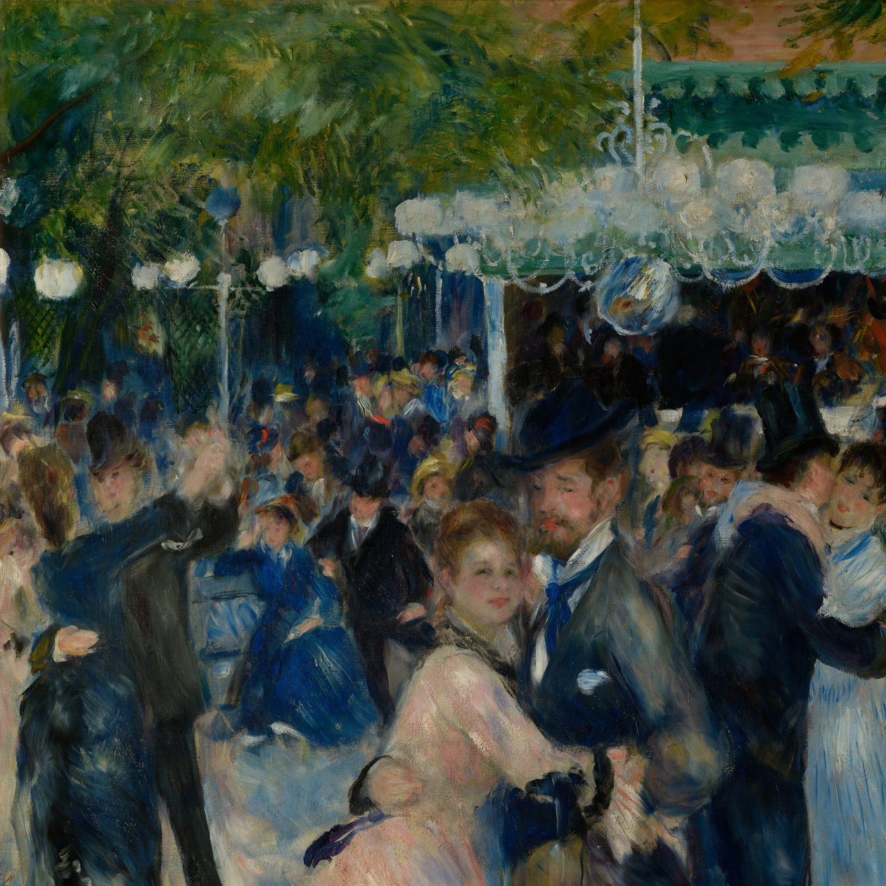 Galette Mill Ball autorstwa Pierre Auguste Renoir