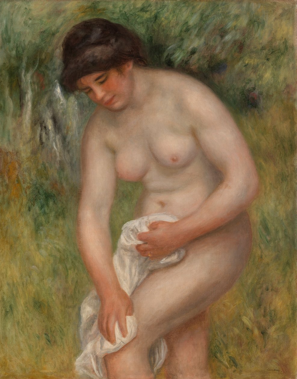 Kąpiąca się susząca (Baigneuse s