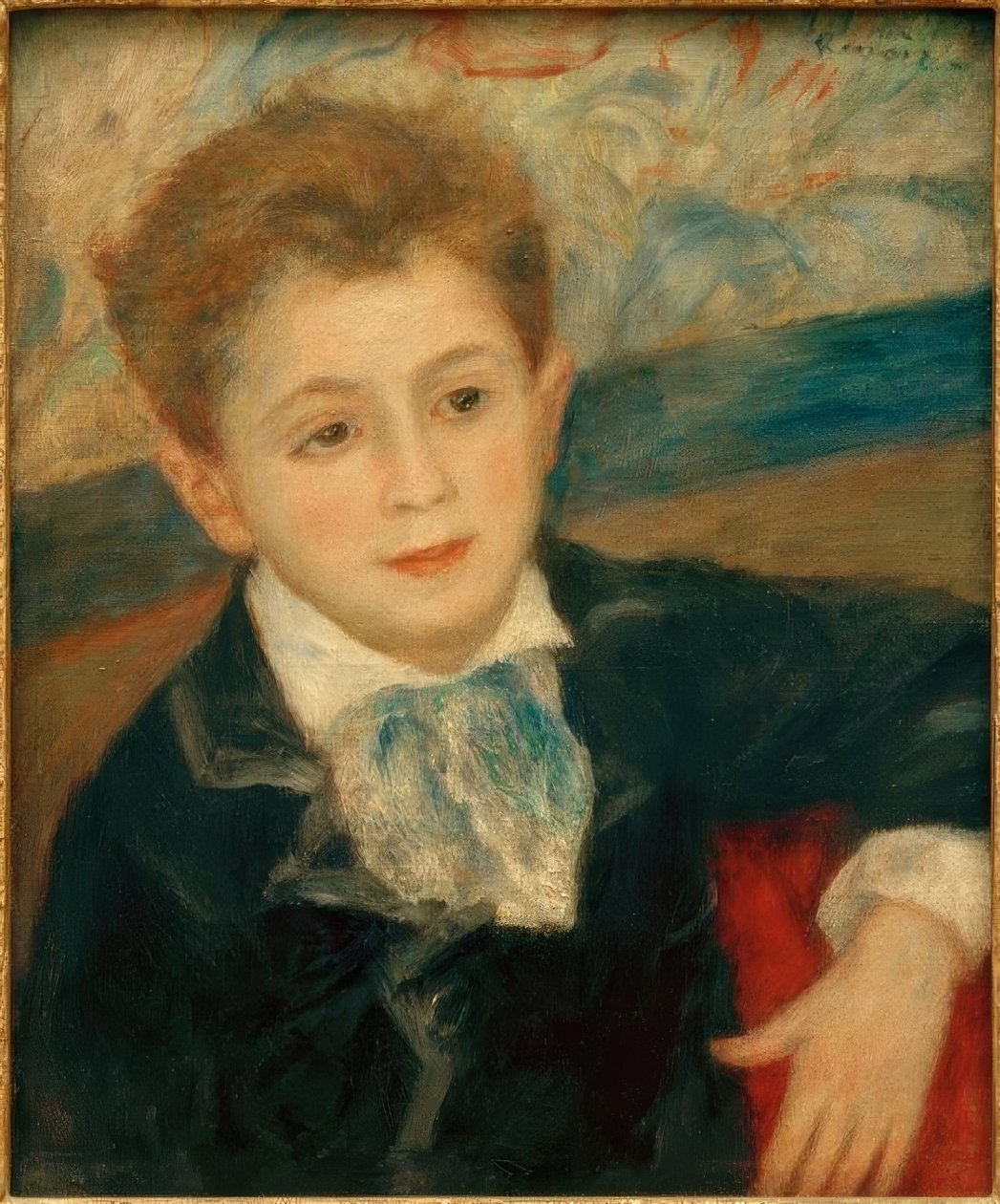 Portret Paula Meuniera, syna Murer autorstwa Pierre Auguste Renoir