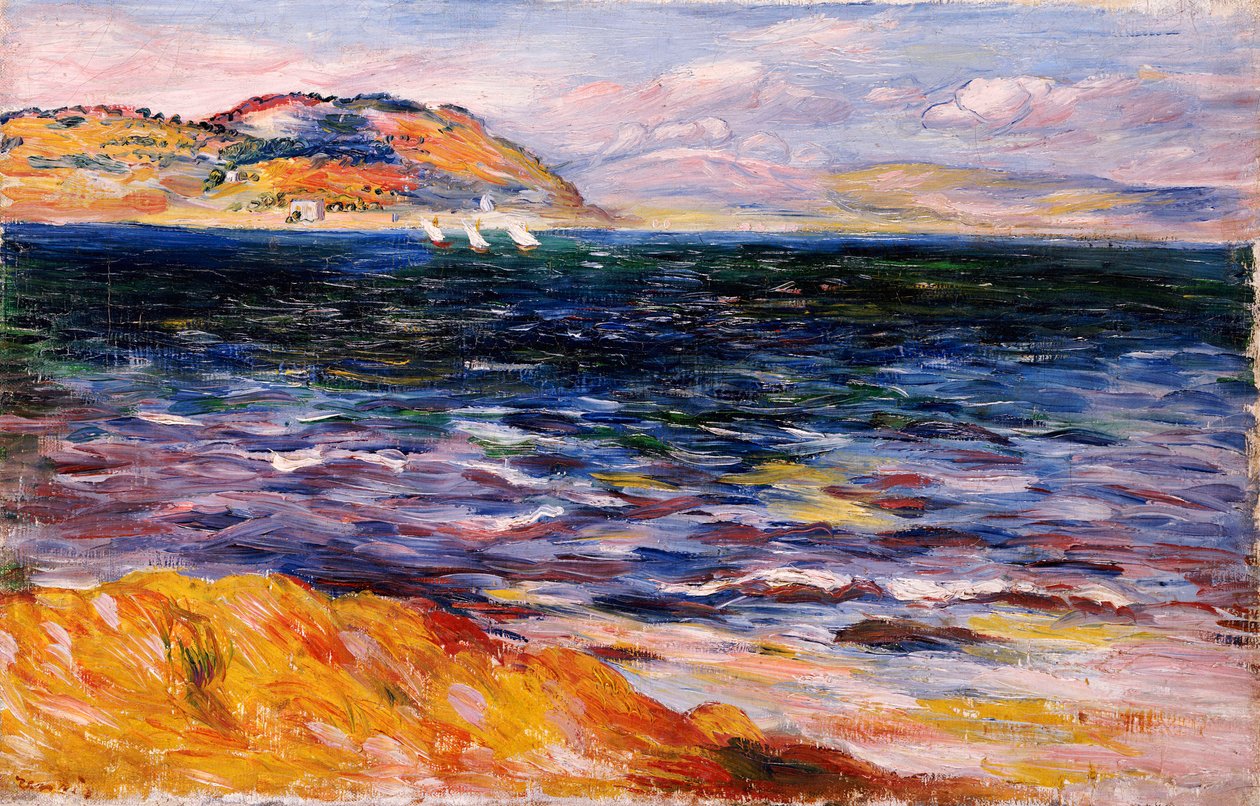 Bordighera, ok. 1888 autorstwa Pierre Auguste Renoir