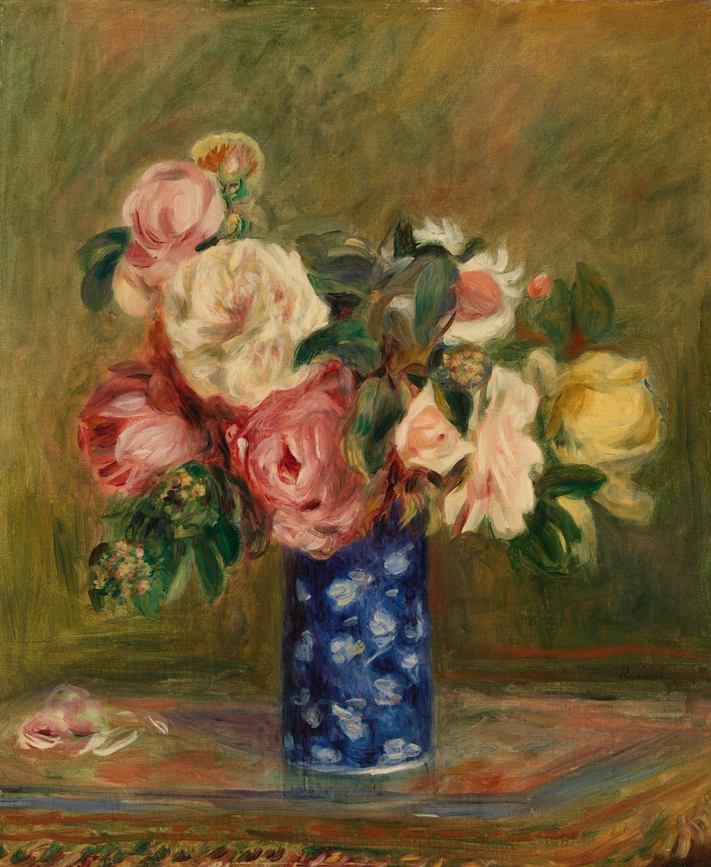 Bukiet Róż autorstwa Pierre Auguste Renoir