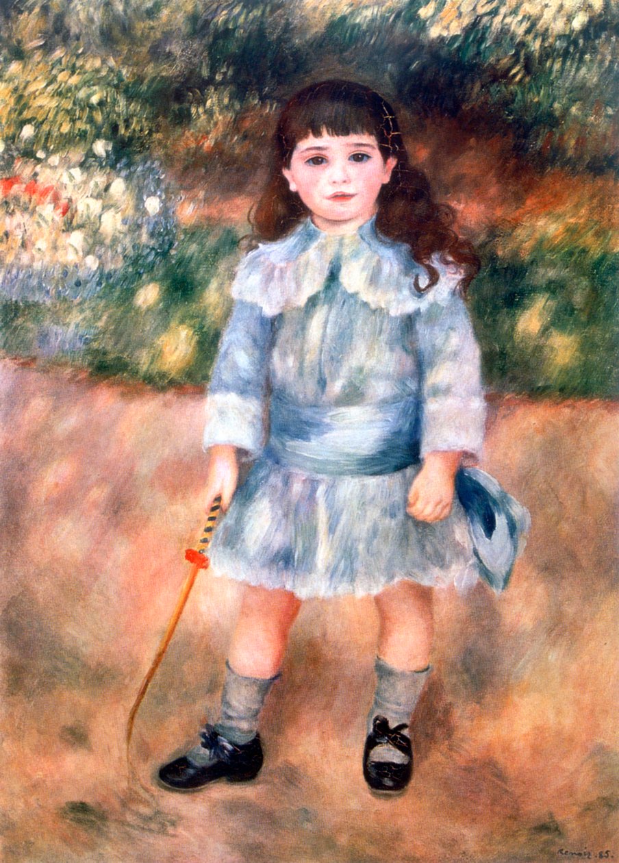 Chłopiec z batem, 1885 autorstwa Pierre Auguste Renoir