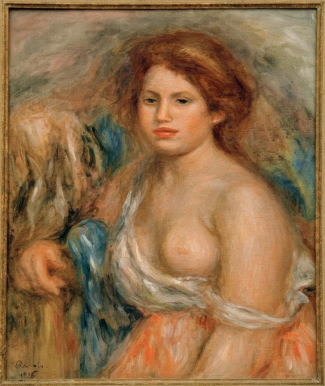 Portret biustu autorstwa Pierre Auguste Renoir