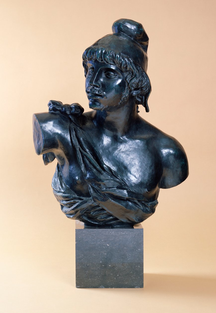 Popiersie Paryża z brodą, 1915 autorstwa Pierre Auguste Renoir