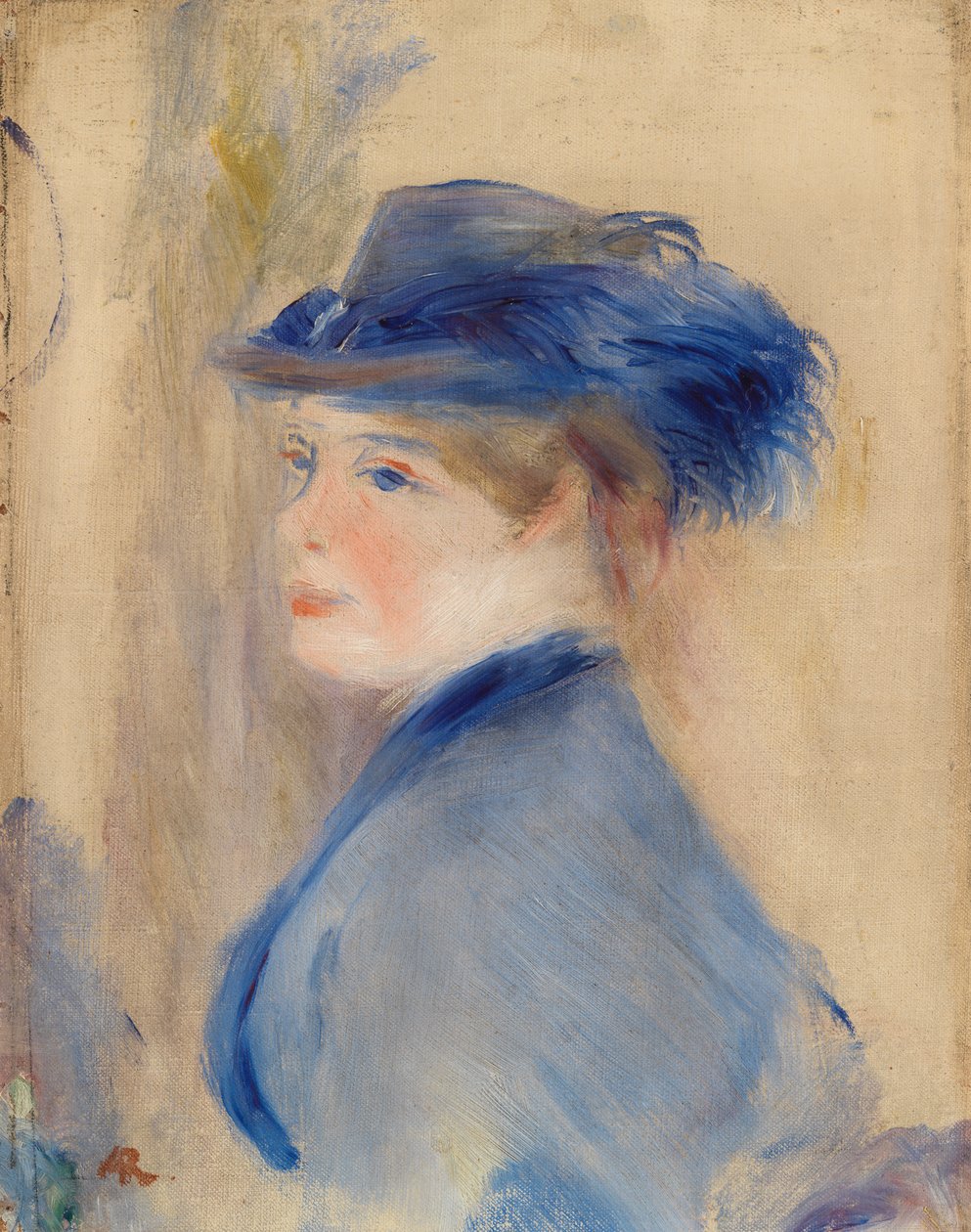 Popiersie kobiety (Buste de femme) autorstwa Pierre Auguste Renoir