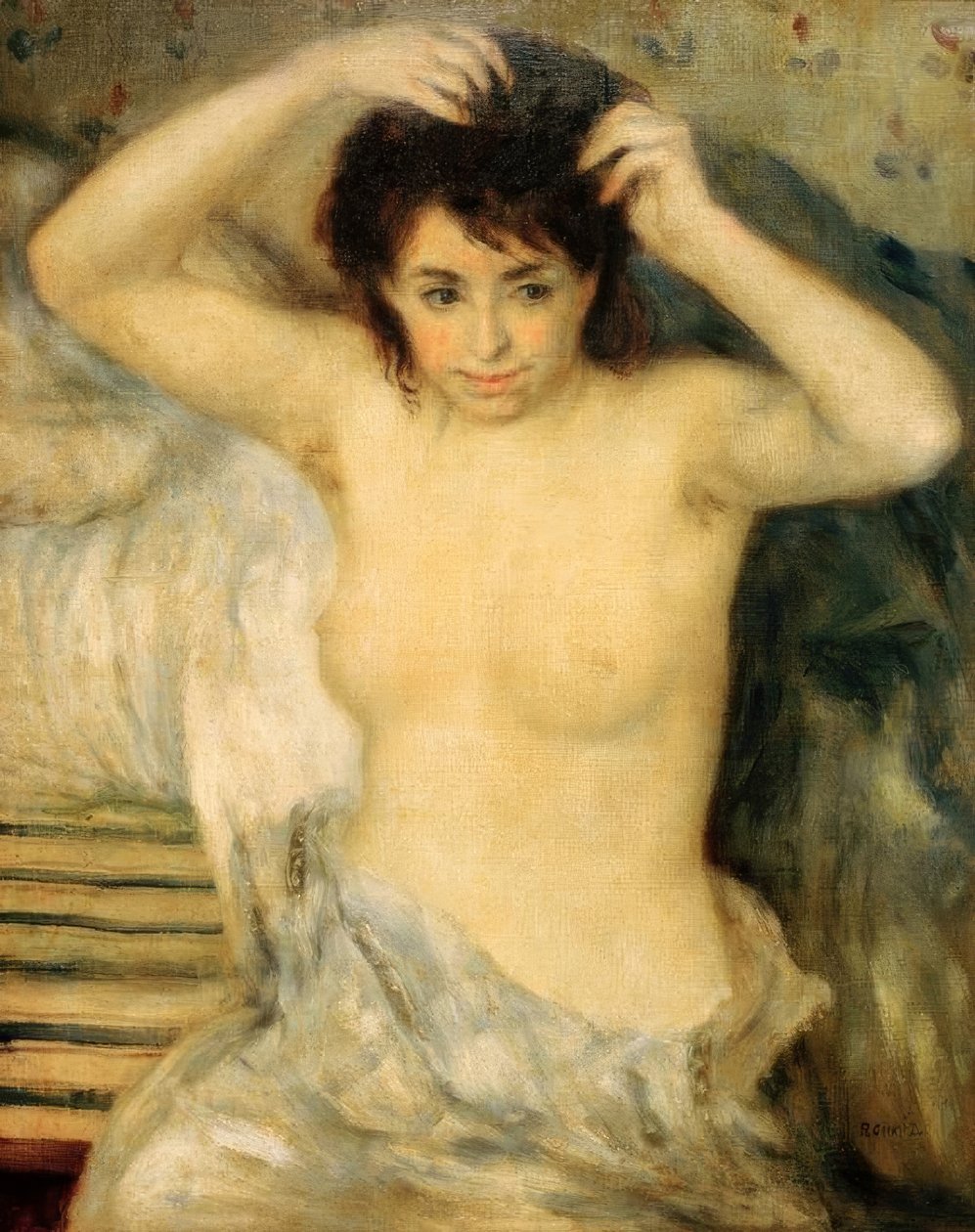 Kobiecy biust autorstwa Pierre Auguste Renoir
