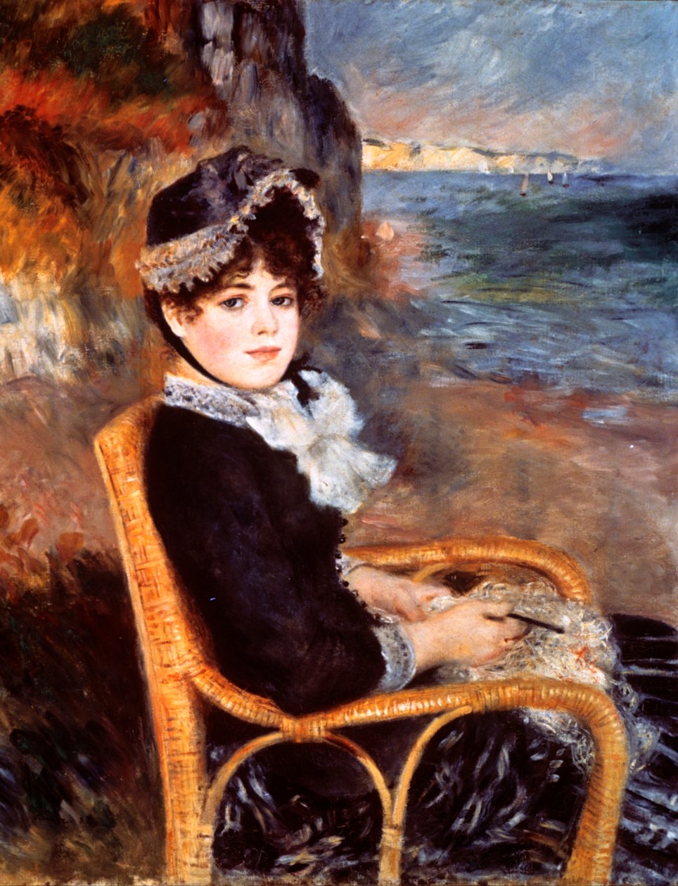 Nad brzegiem morza, 1883 autorstwa Pierre Auguste Renoir