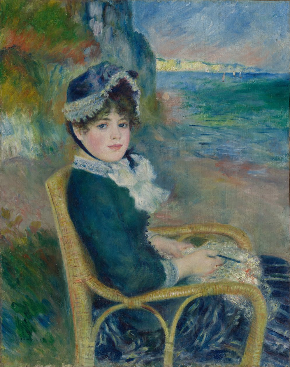 Nad brzegiem morza, 1883. autorstwa Pierre Auguste Renoir