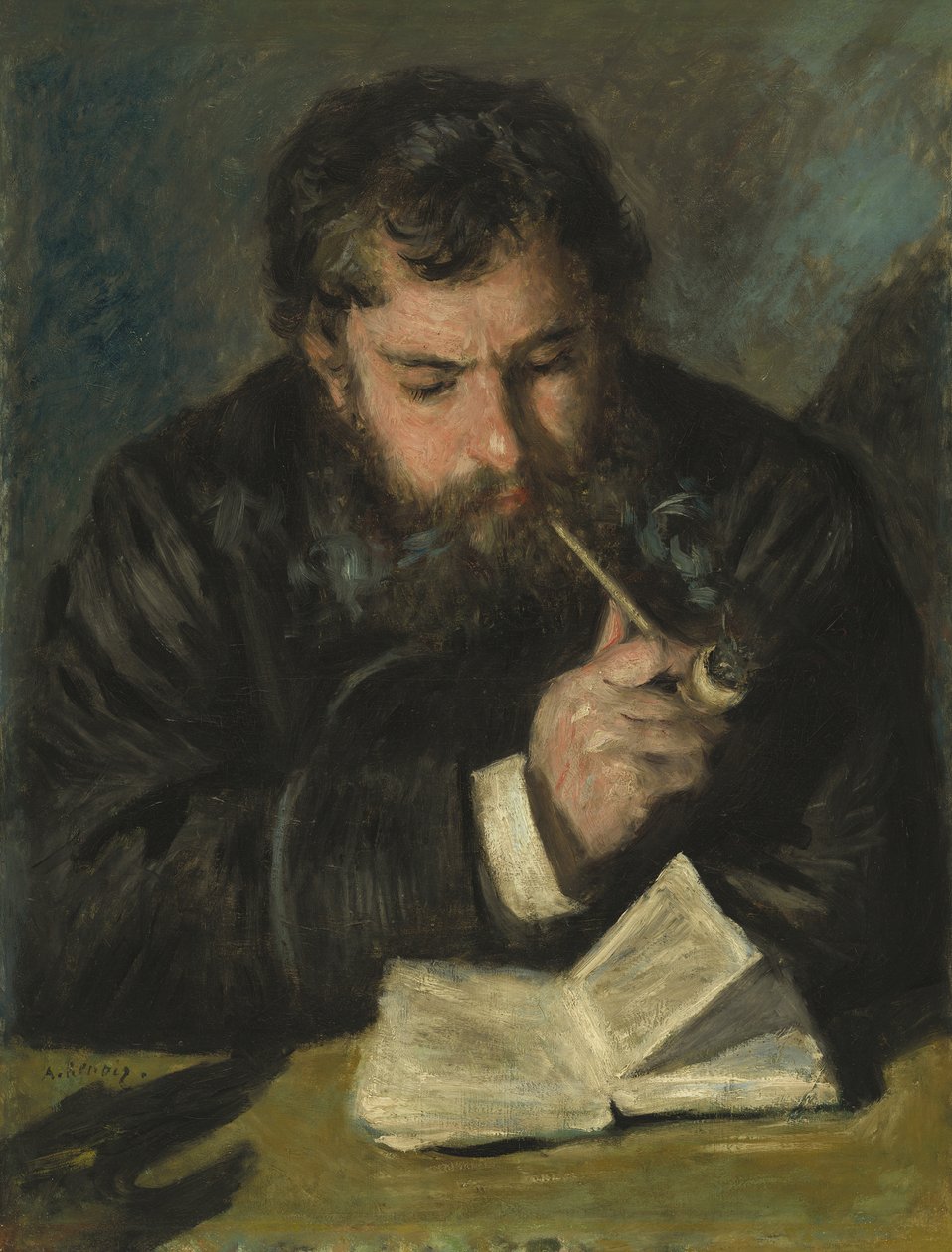 Claude Monet autorstwa Pierre Auguste Renoir