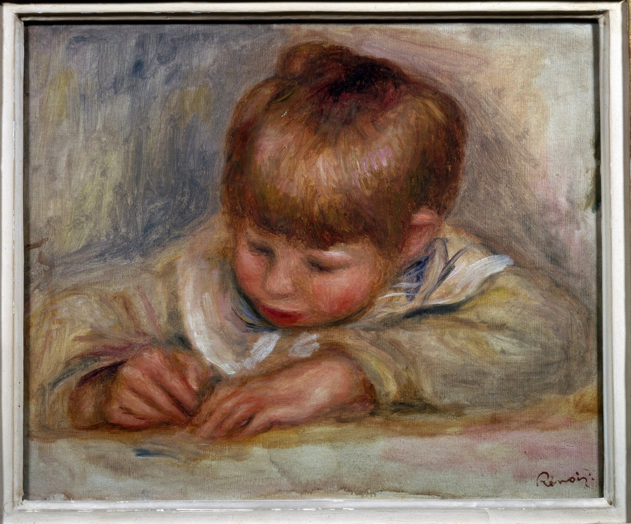 Pisarz Coco autorstwa Pierre Auguste Renoir