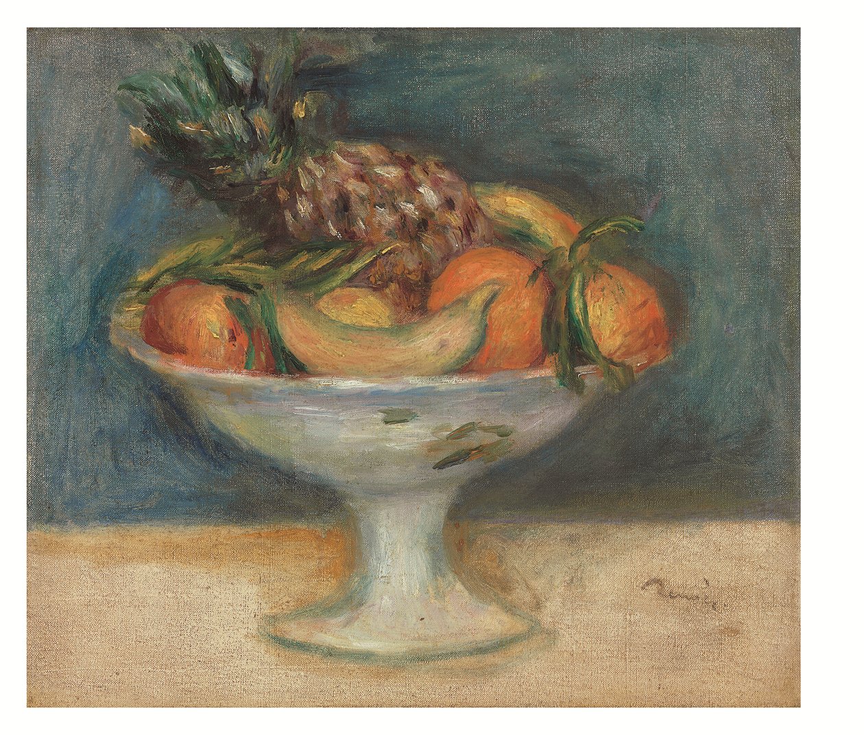 Misa na owoce, ok. 1890 (olej na płótnie) autorstwa Pierre Auguste Renoir
