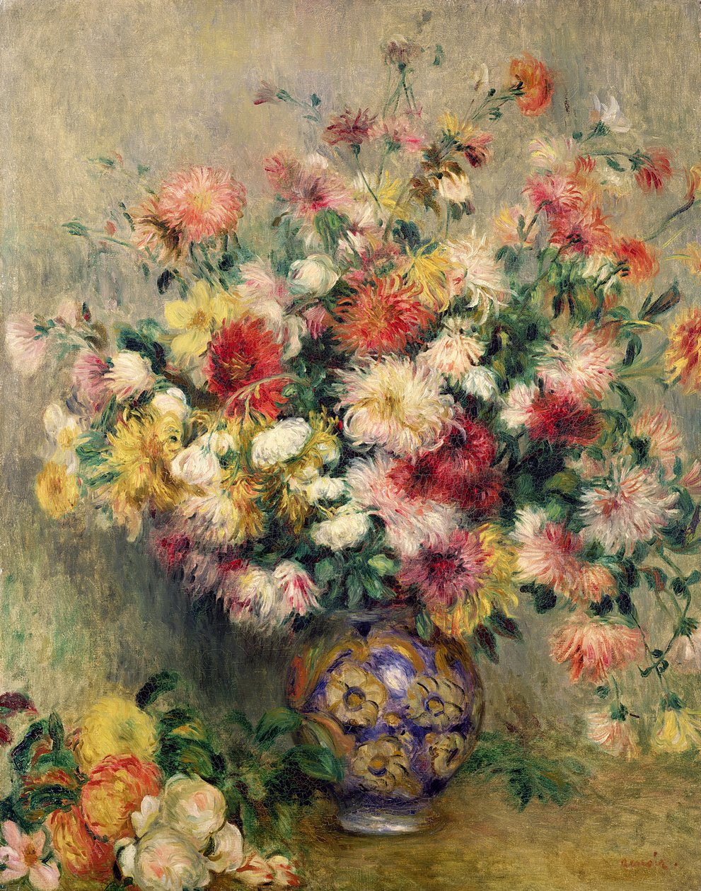 Dalie autorstwa Pierre Auguste Renoir