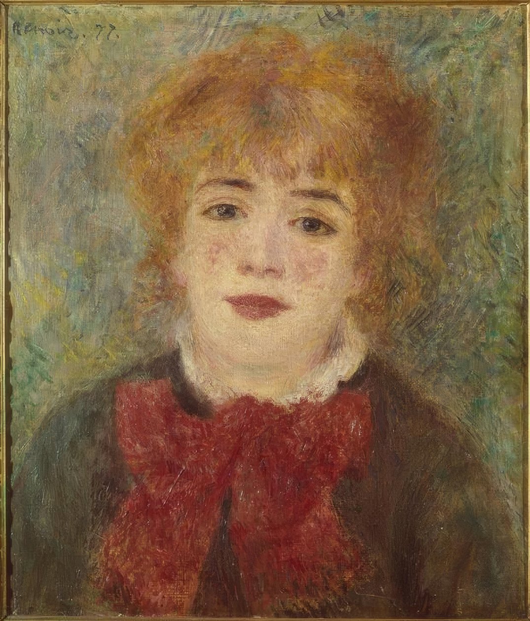 Portret damy autorstwa Pierre Auguste Renoir
