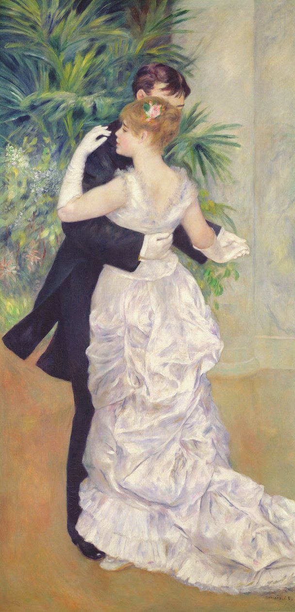 Taniec w mieście autorstwa Pierre Auguste Renoir