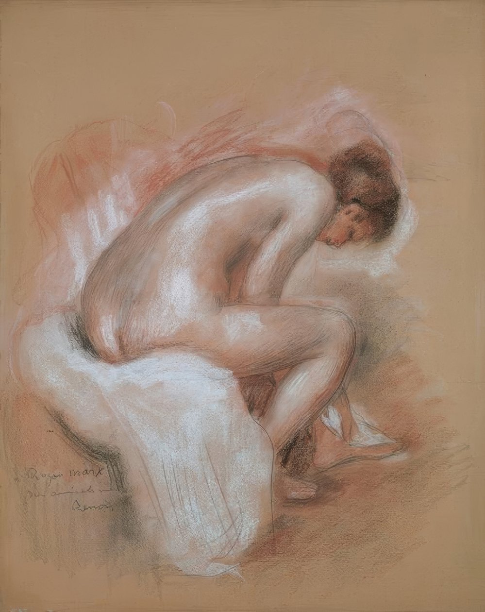 Toaleta autorstwa Pierre Auguste Renoir