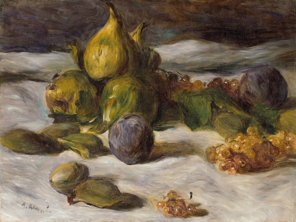 Owocowa martwa natura (figi i porzeczki) autorstwa Pierre Auguste Renoir