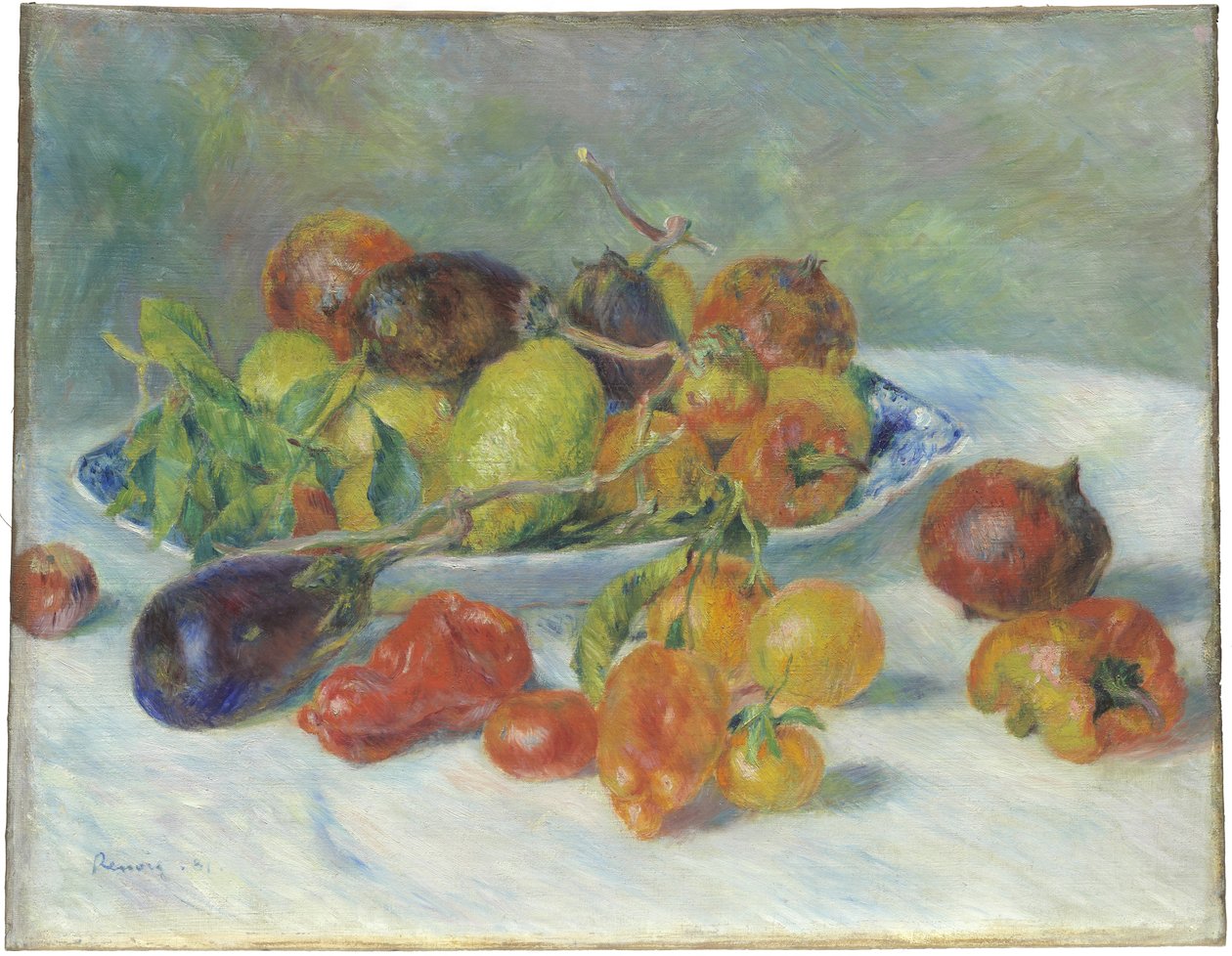 Owoce Midi, 1881 autorstwa Pierre Auguste Renoir