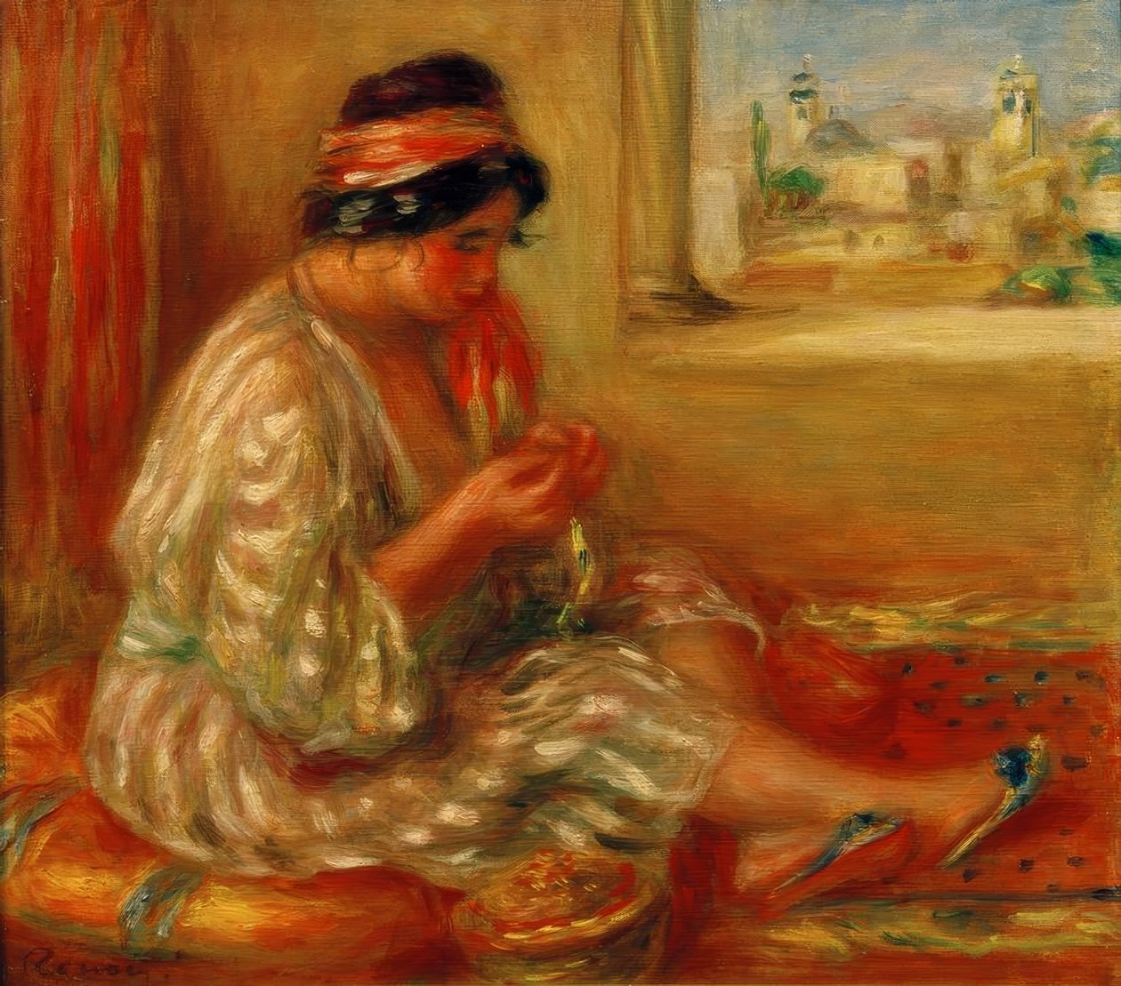 Gabriela po algiersku autorstwa Pierre Auguste Renoir