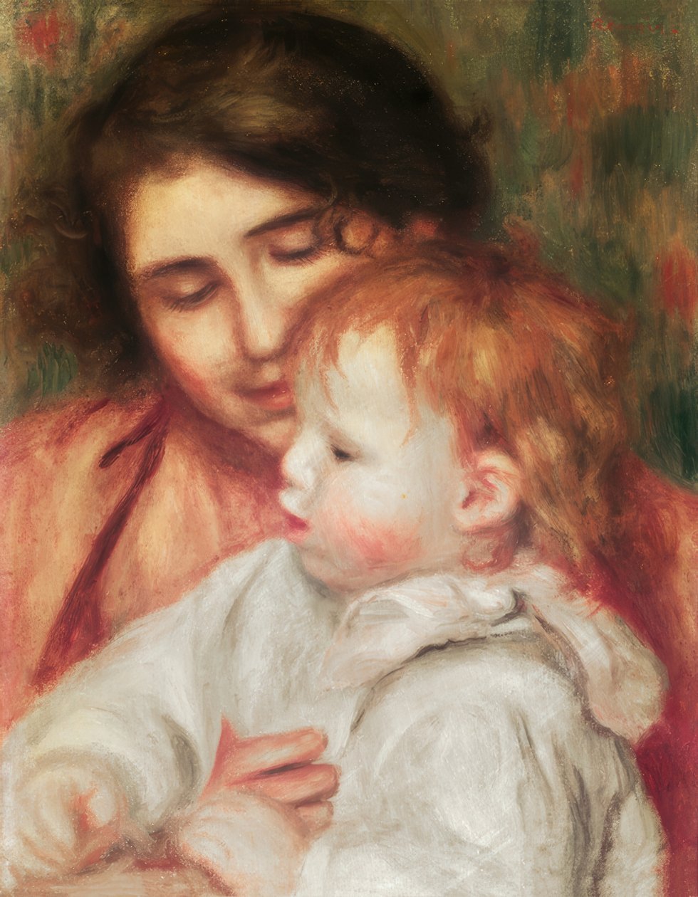 Gabriela i Jean autorstwa Pierre Auguste Renoir