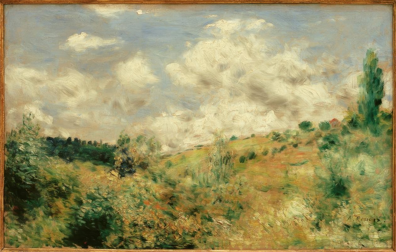 Duży wiatr. Sztorm. autorstwa Pierre Auguste Renoir