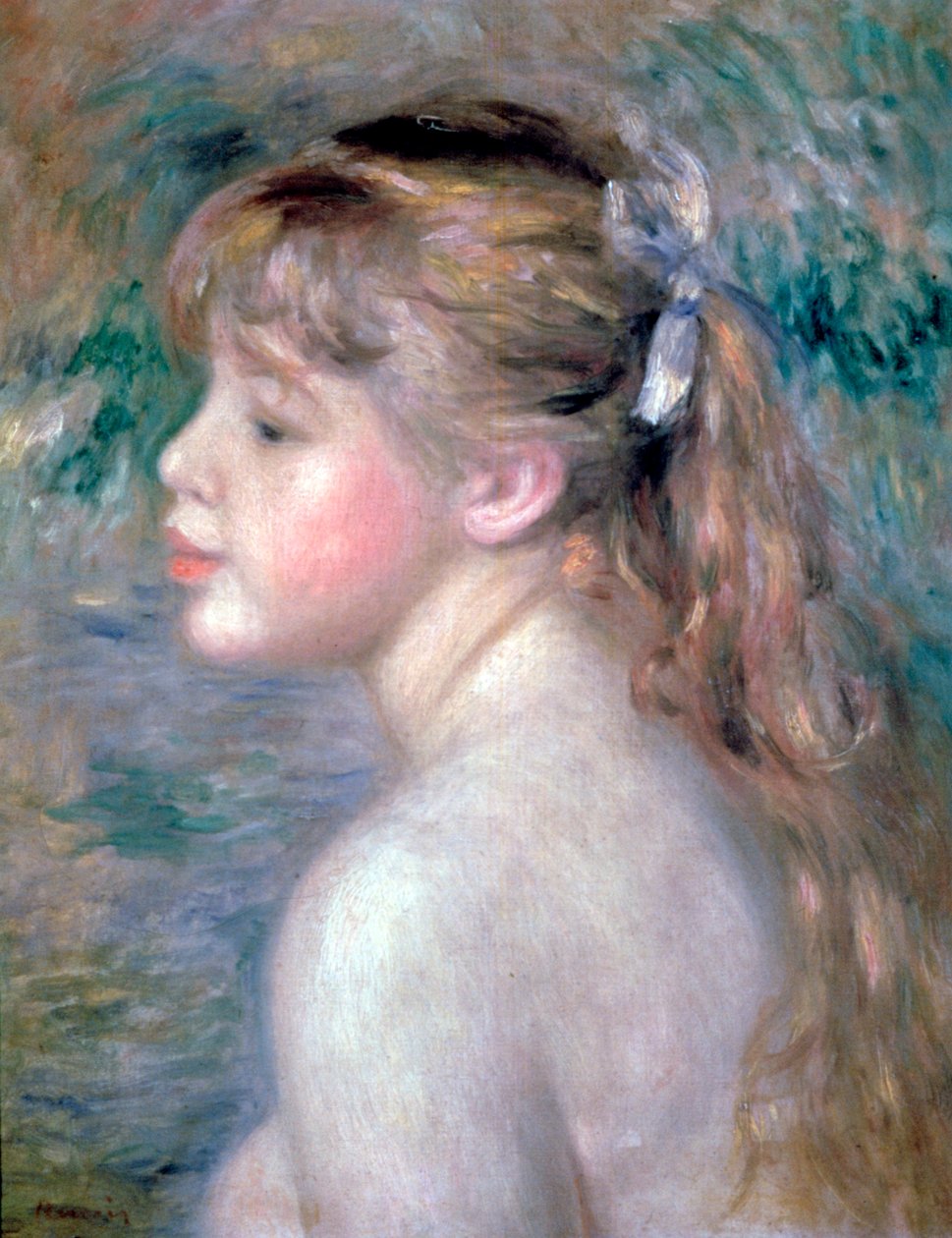 Głowa dziecka, 1892. autorstwa Pierre Auguste Renoir