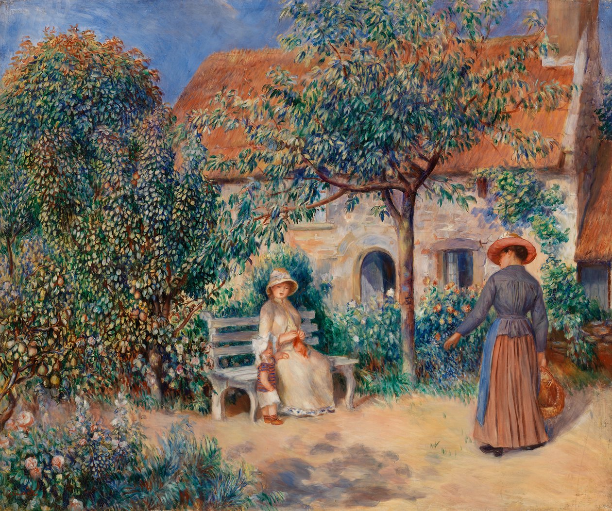 W Bretanii autorstwa Pierre Auguste Renoir