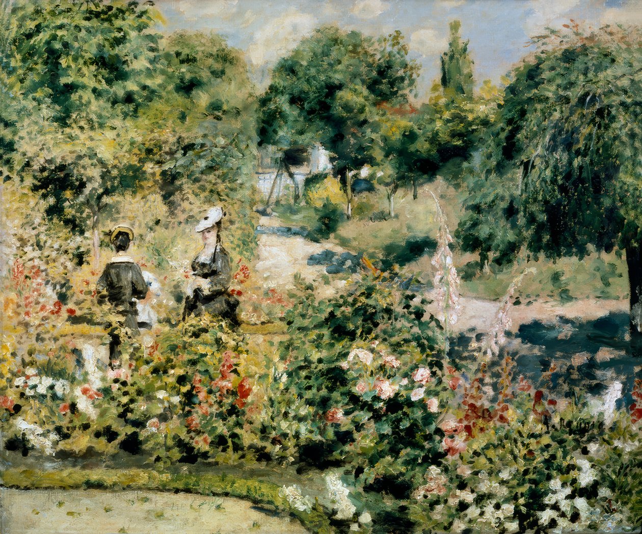 Ogród w Fontenay autorstwa Pierre Auguste Renoir