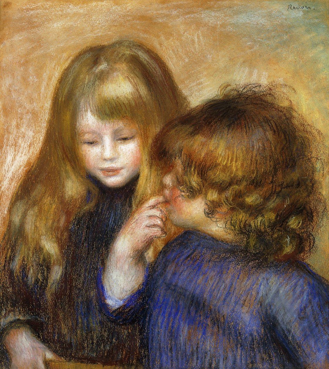 John i Coco; John i Coco, ok.1902 autorstwa Pierre Auguste Renoir