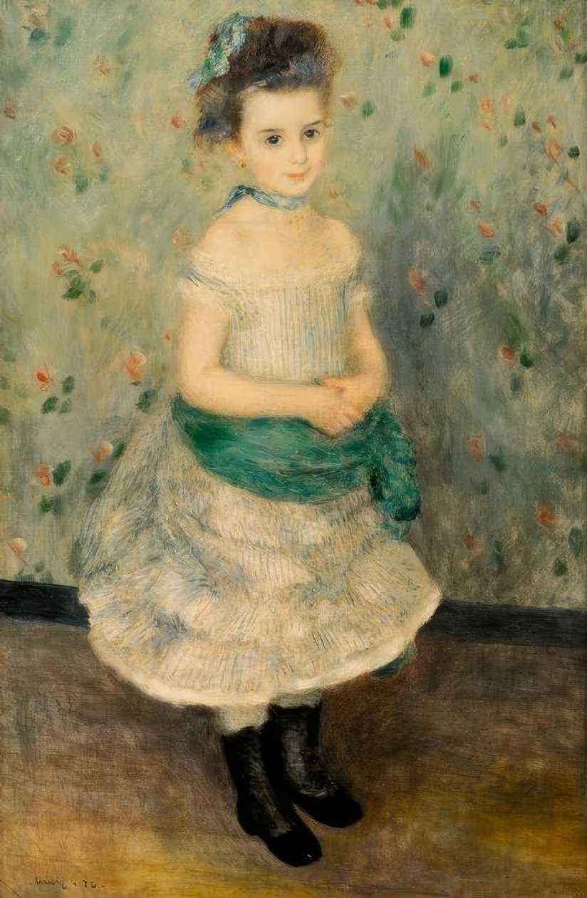 Jeanne Durand-Ruel autorstwa Pierre Auguste Renoir