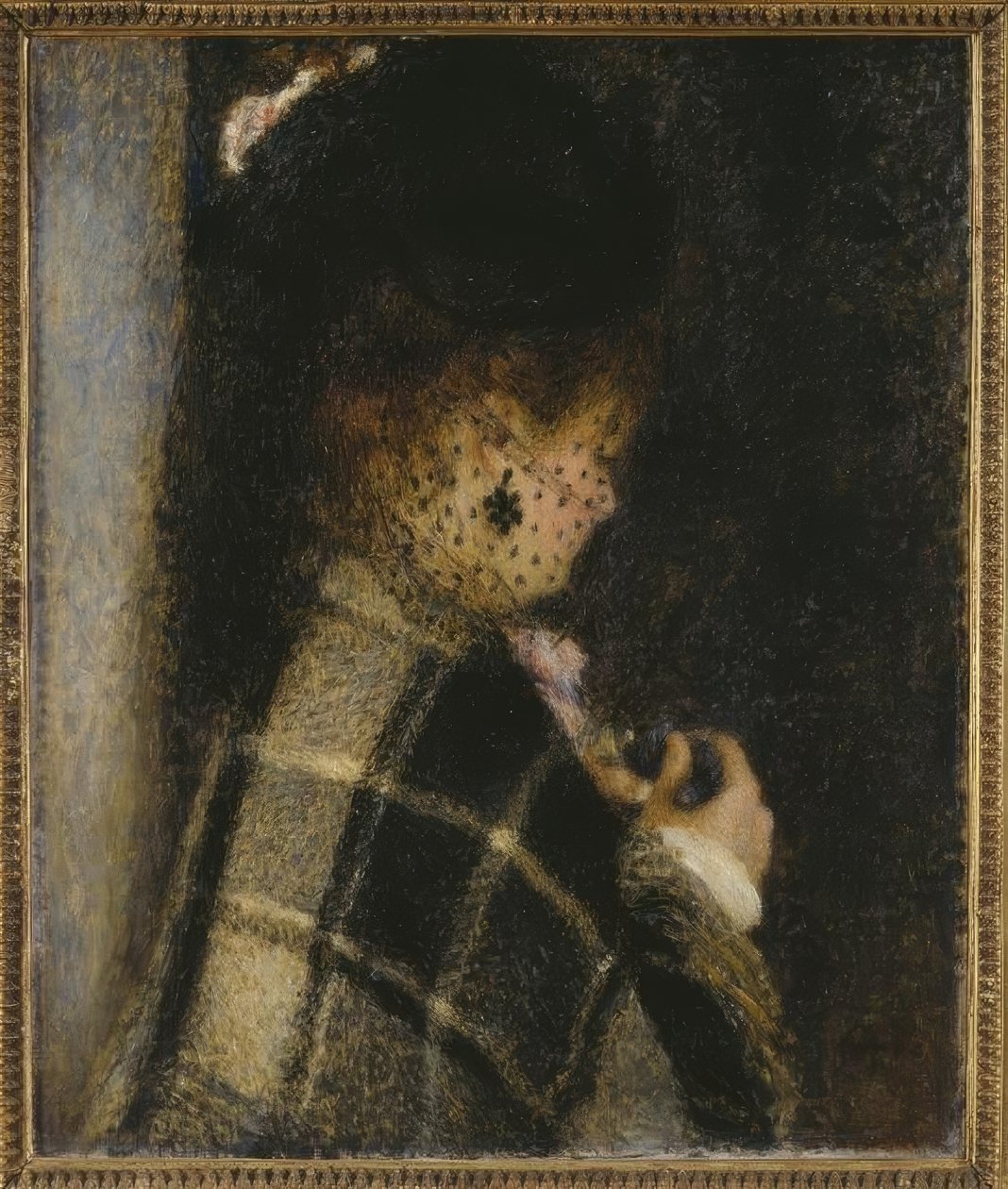 Młoda kobieta z welonem autorstwa Pierre Auguste Renoir