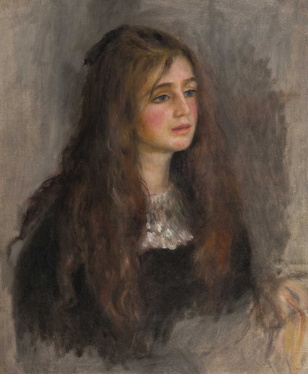 Julia Manet, 1894. autorstwa Pierre Auguste Renoir