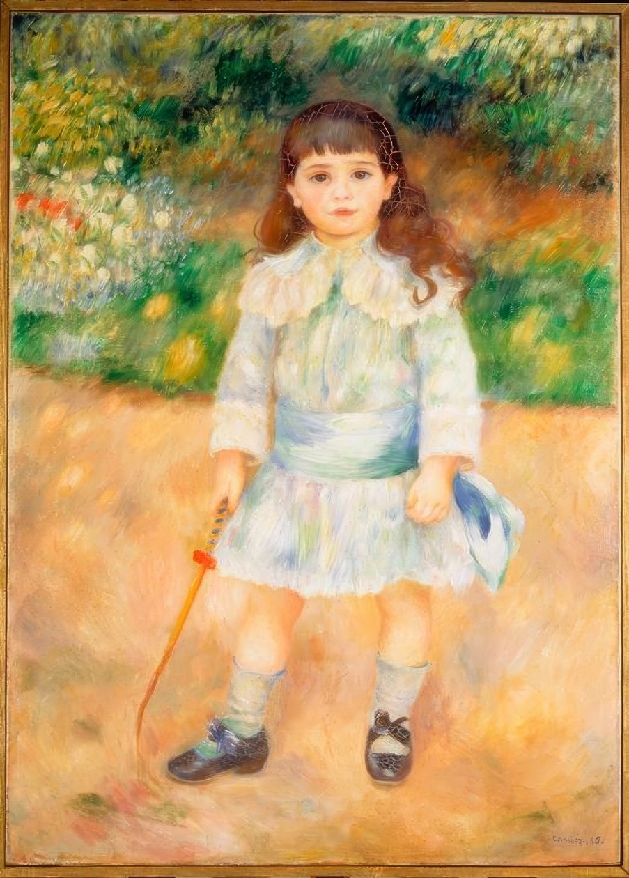 Chłopiec z małym batem autorstwa Pierre Auguste Renoir