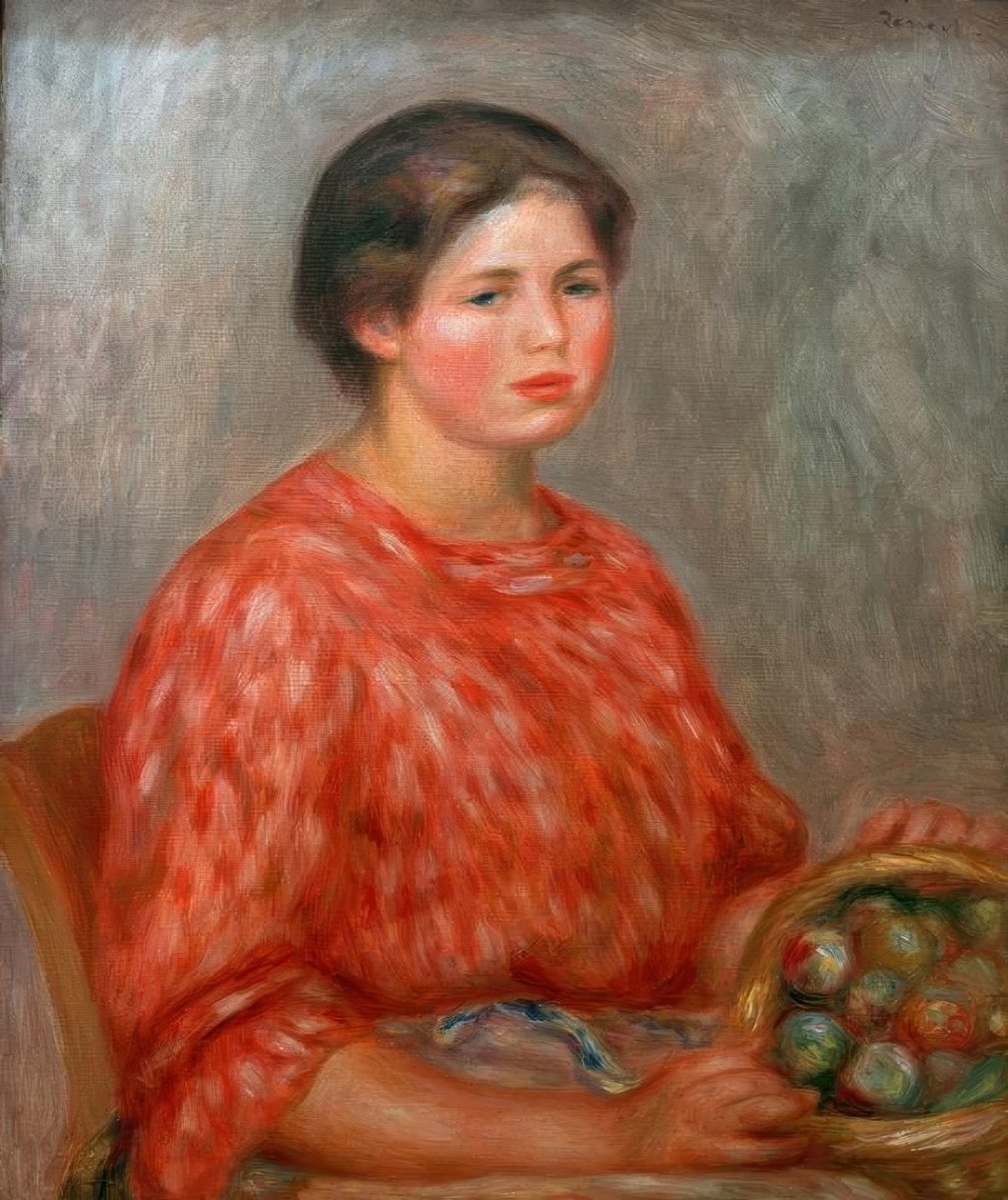 La Fruitiere autorstwa Pierre Auguste Renoir