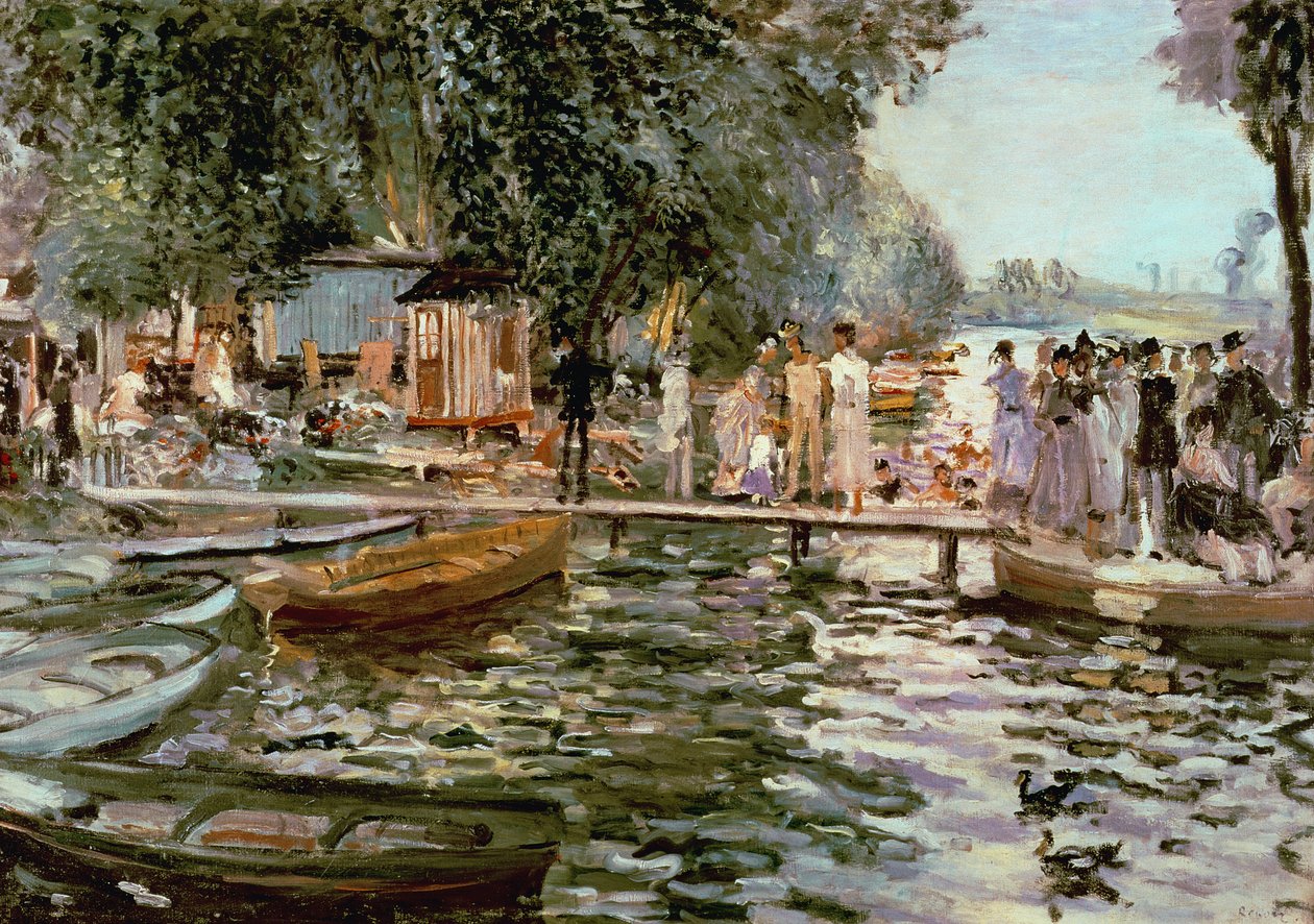 La Grenouillere autorstwa Pierre Auguste Renoir
