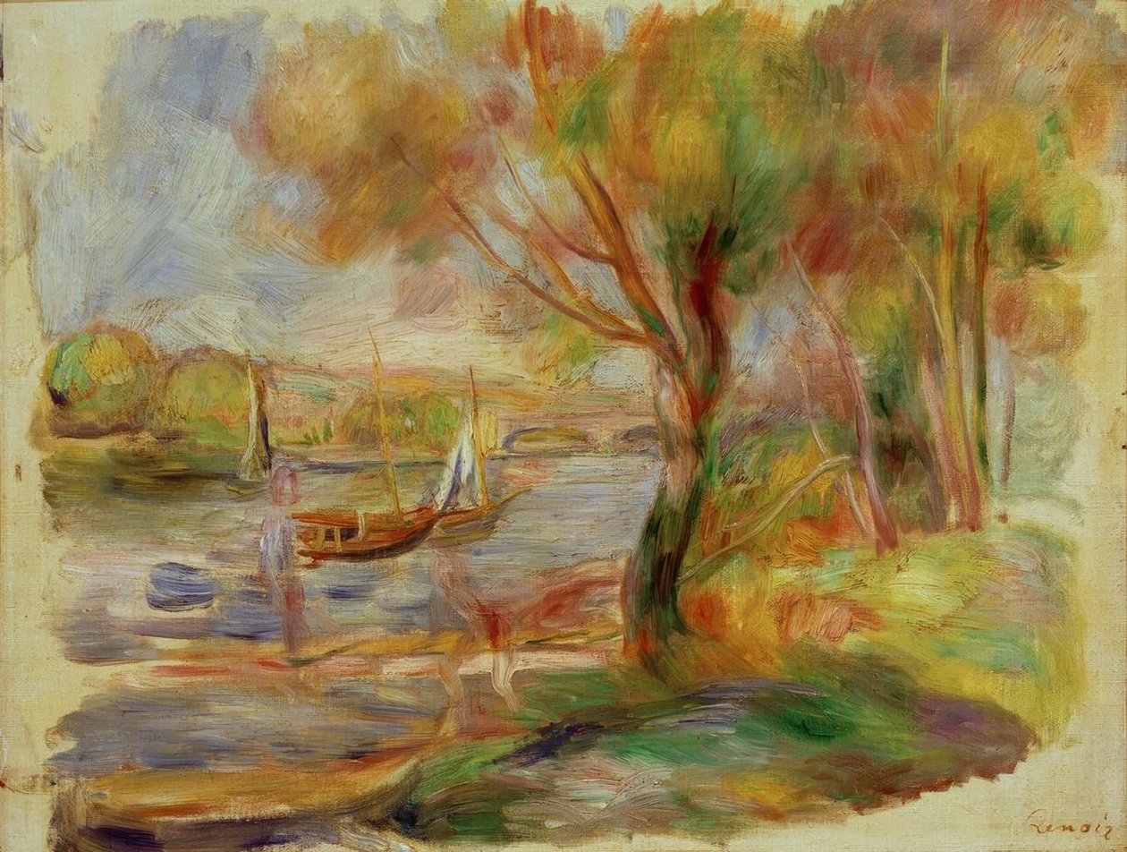 Sekwana w Argenteuil autorstwa Pierre Auguste Renoir