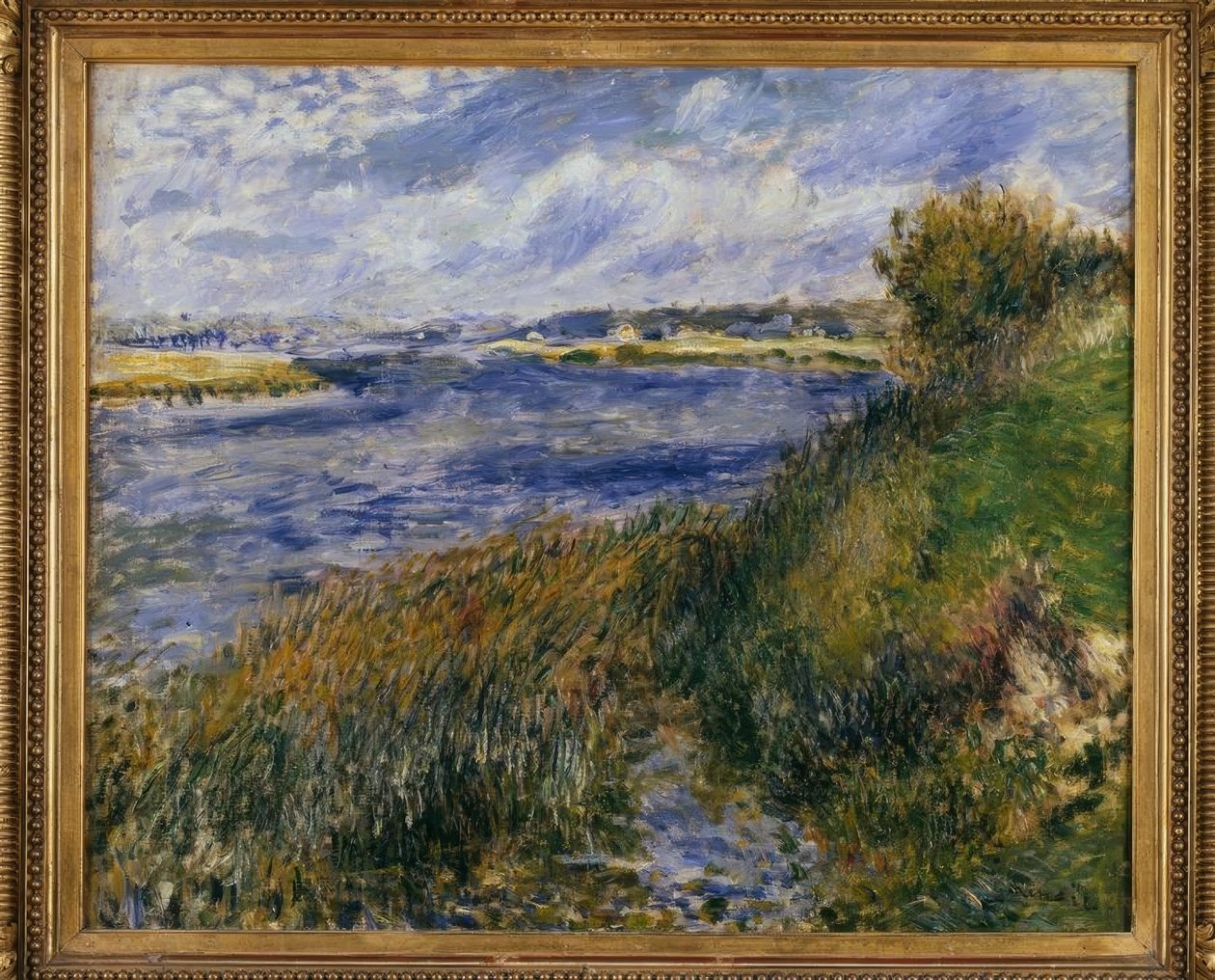 Sekwana w Champrosay autorstwa Pierre Auguste Renoir