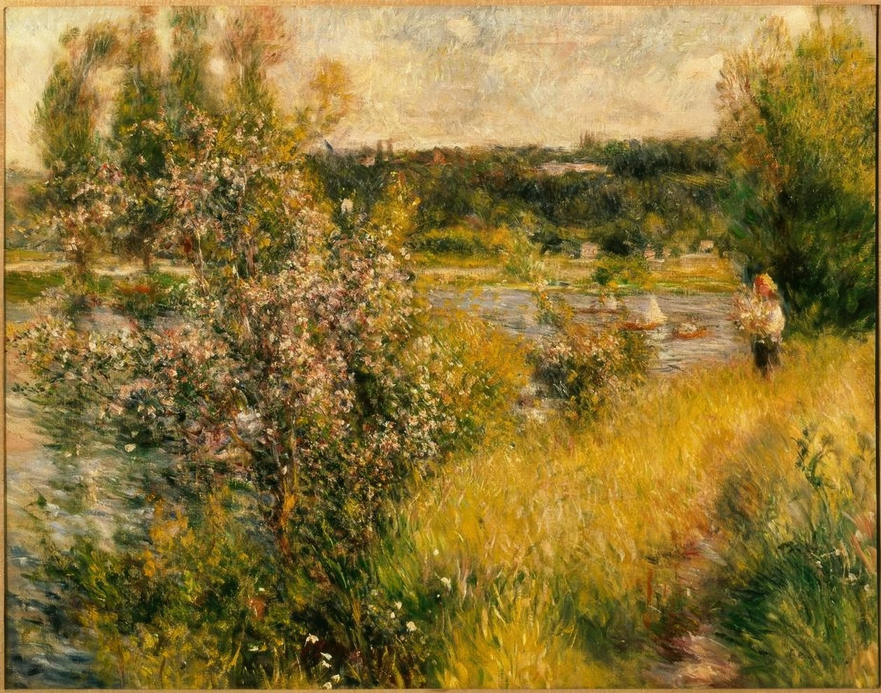 Sekwana w Chatou autorstwa Pierre Auguste Renoir