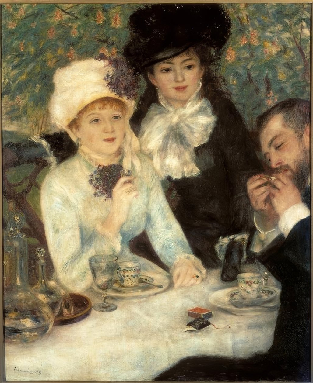 Koniec obiadu autorstwa Pierre Auguste Renoir