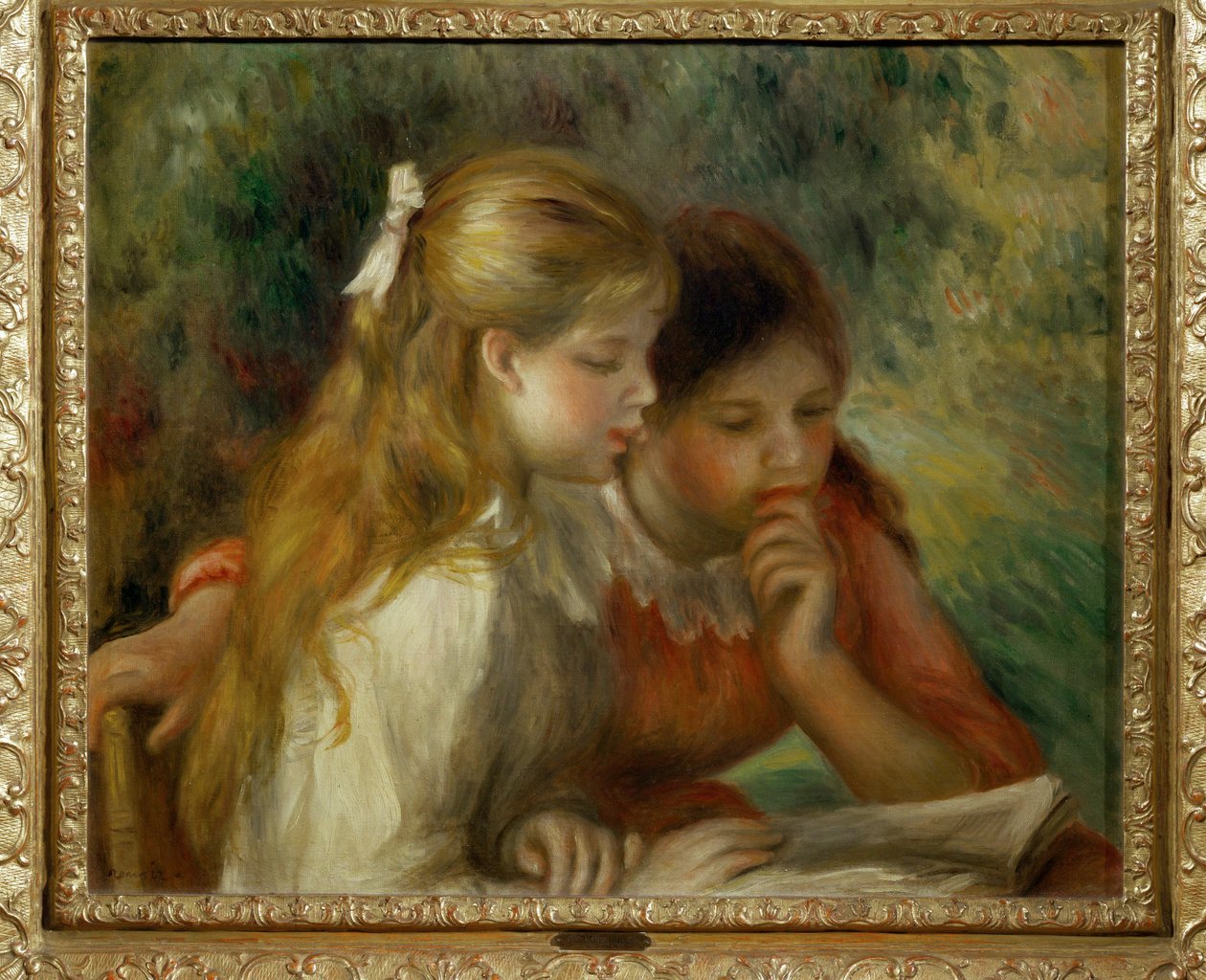 Czytanie ... autorstwa Pierre Auguste Renoir