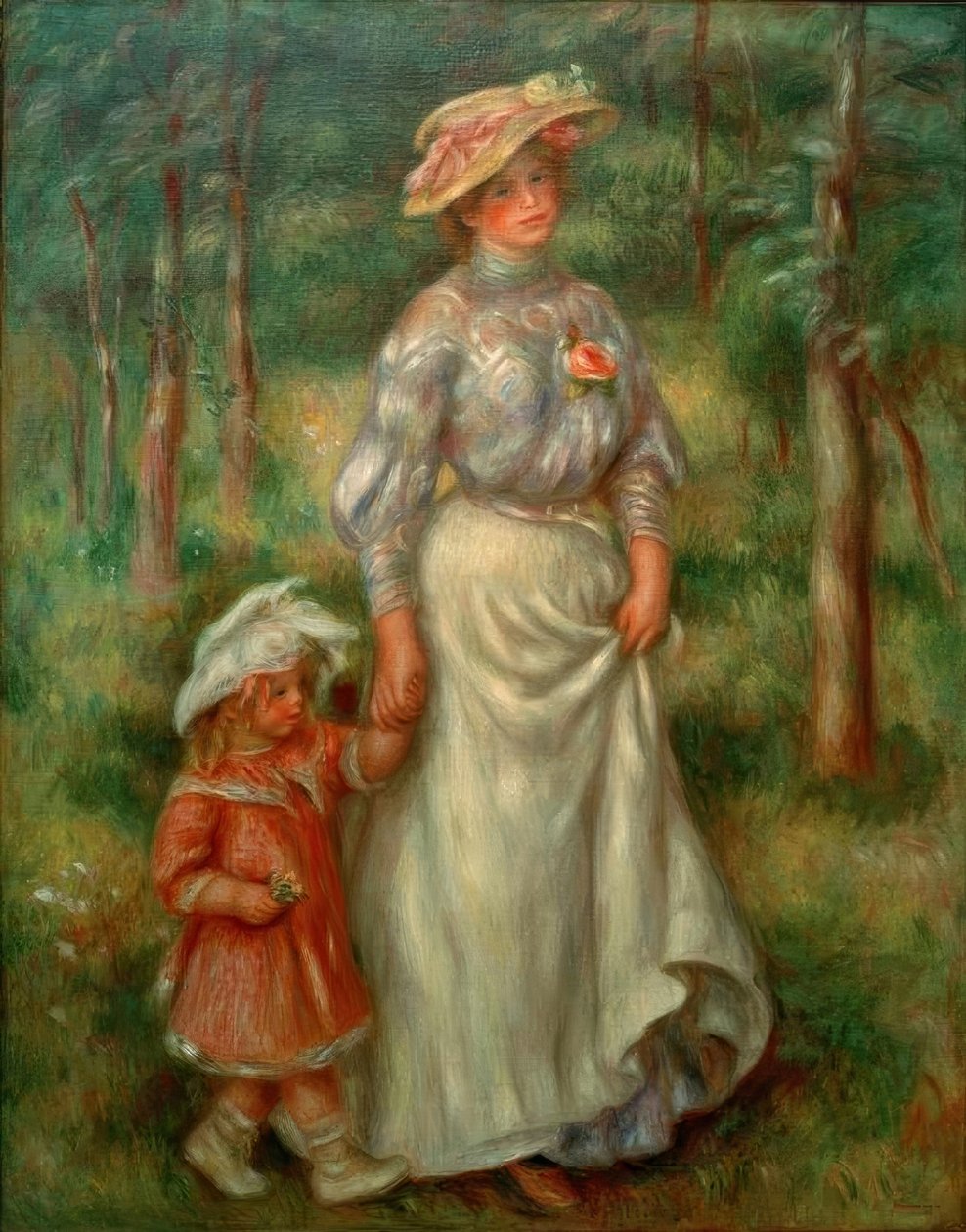 Spacer autorstwa Pierre Auguste Renoir
