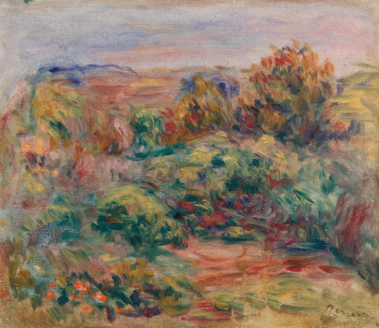 Krajobraz autorstwa Pierre Auguste Renoir