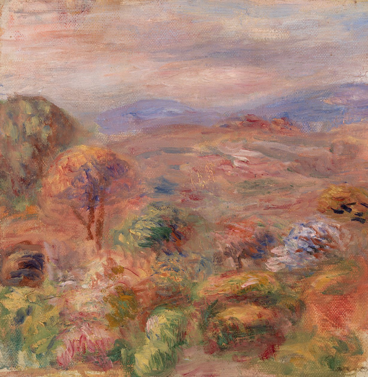Krajobraz autorstwa Pierre Auguste Renoir