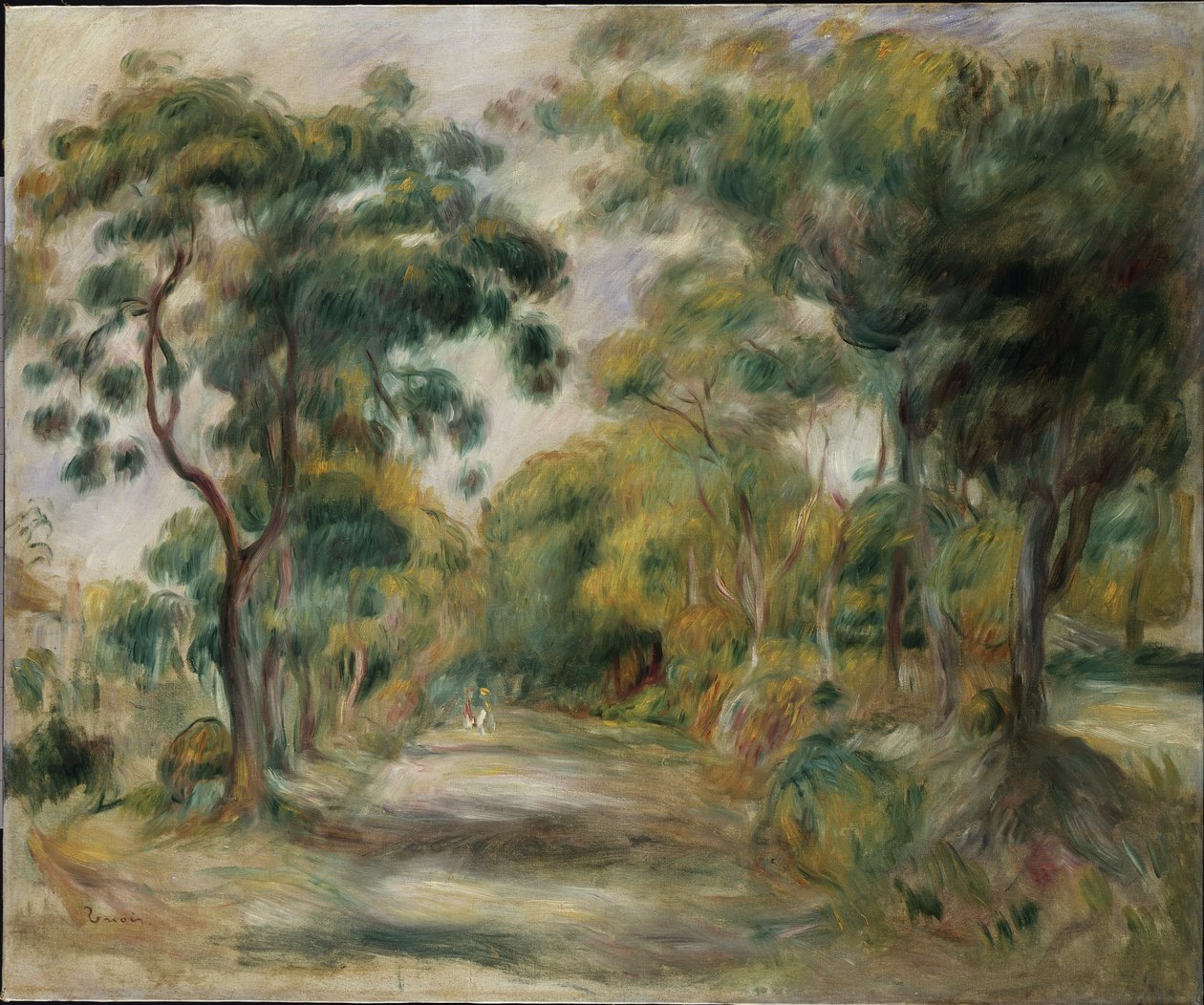 Krajobraz w południe, 1900 autorstwa Pierre Auguste Renoir